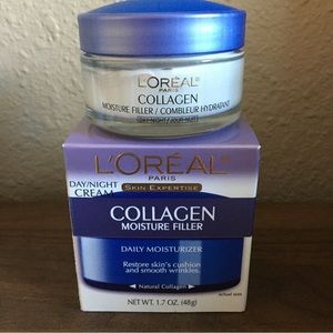 L’Oréal Collagen Daily Moisture Filler Day / Night Cream  1.7oz (48g) New in Box